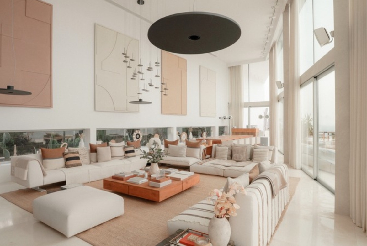 the sunset livingroom