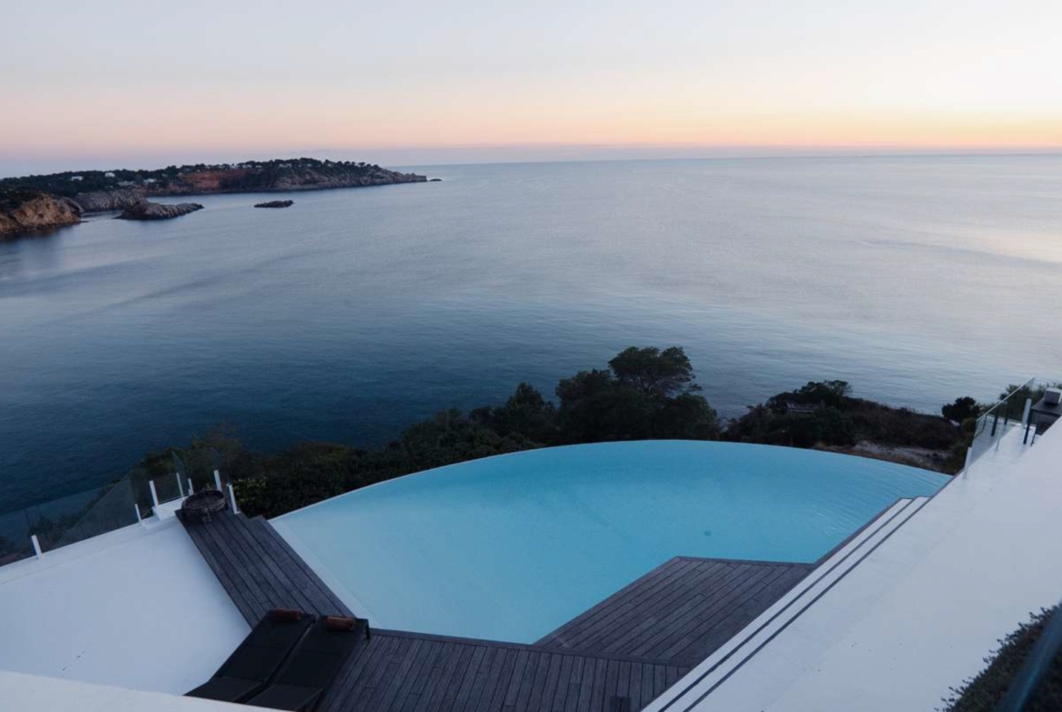 villa mar piscina infinity